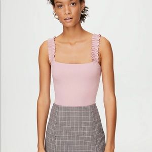 Small artizia light pink firecracker bodysuit